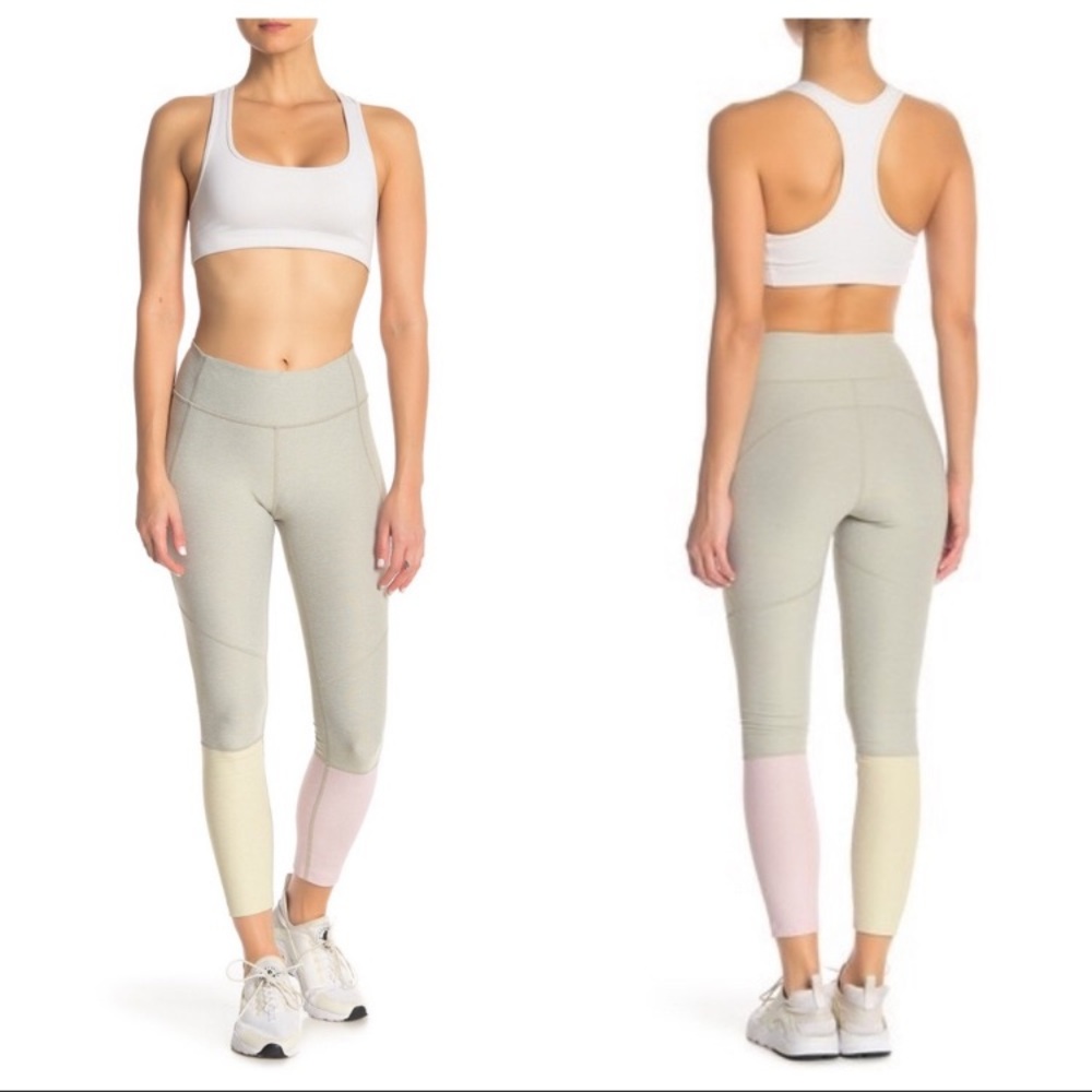 OUTDOOR VOICES Fitted Colorblock Leggings Women’s XS‎ NWT